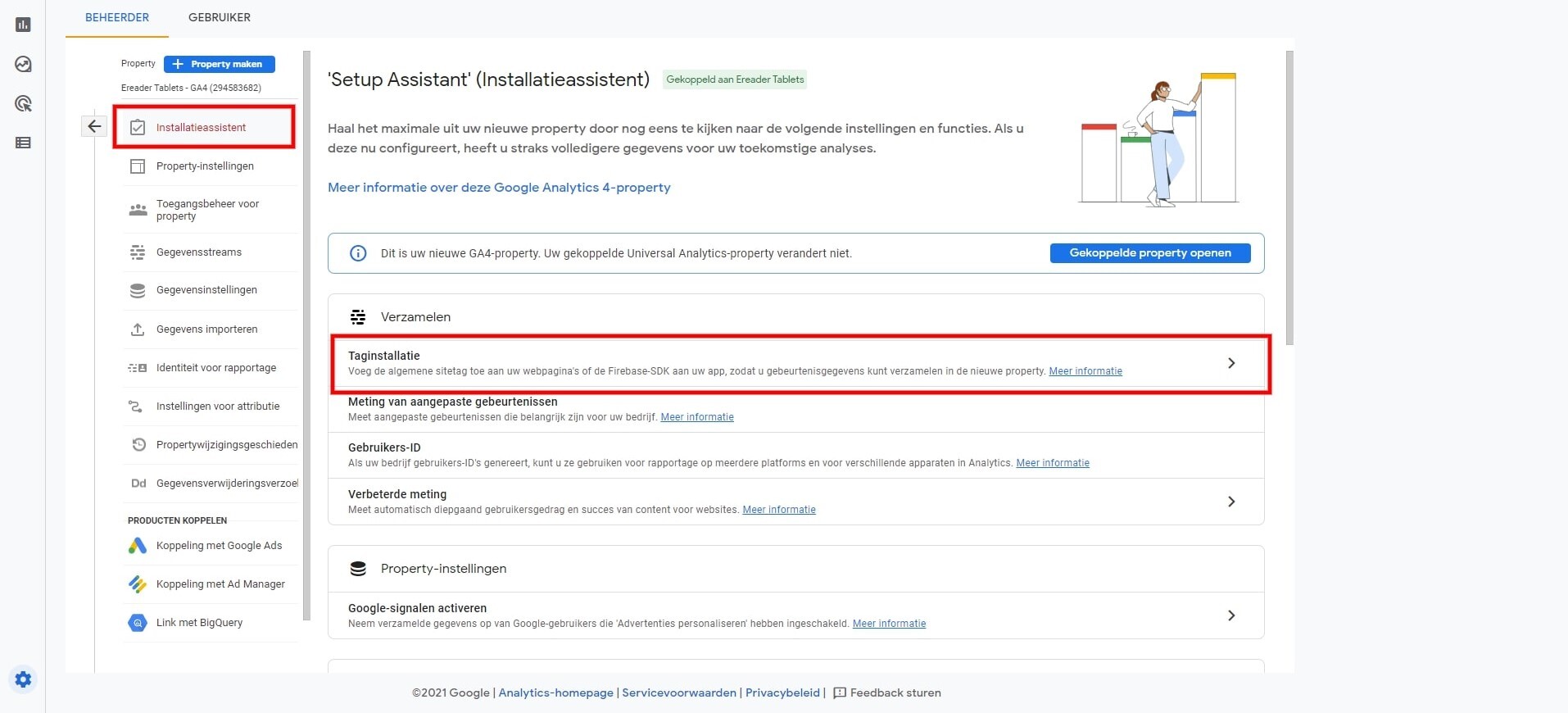 Stap 1 trackingcode implementeren